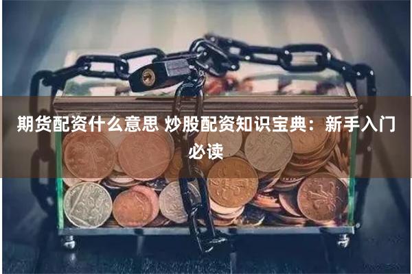 期货配资什么意思 炒股配资知识宝典：新手入门必读