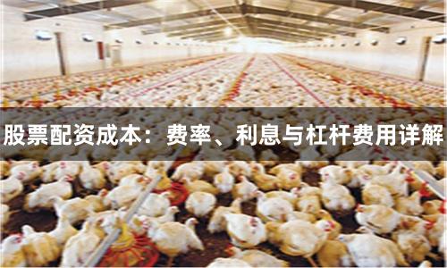 股票配资成本:费率、利息与杠杆费用详解